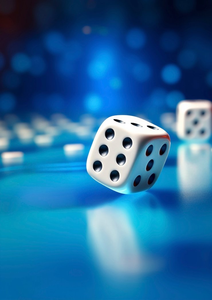 Meja Teen Patti di MSC lexus288 dengan dealer dan pemain dalam pertandingan
